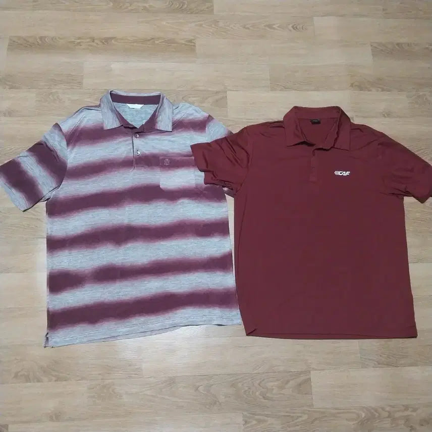 [BUNJANG] Lecaf Imperial Men's Short-Sleeve T-Shirts (2-Pack) / 르까프 임페리얼 남성105 반팔 두벌가격