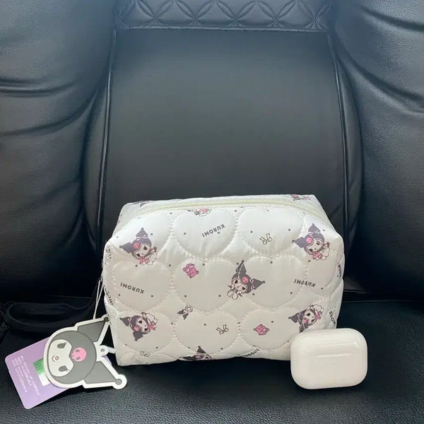 [BUNJANG] Kuromi Quilted Pouch / 쿠로미 파우치