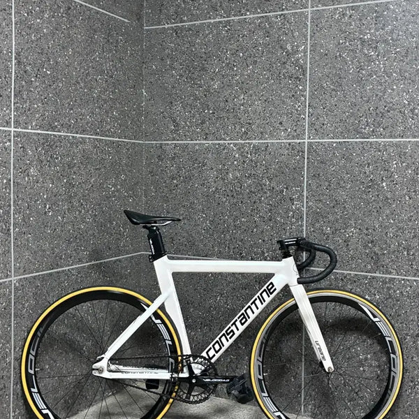 [BUNJANG] Constantine Pixie Bicycle White Pearl / 콘스탄틴 픽시 자전거 화이트 펄