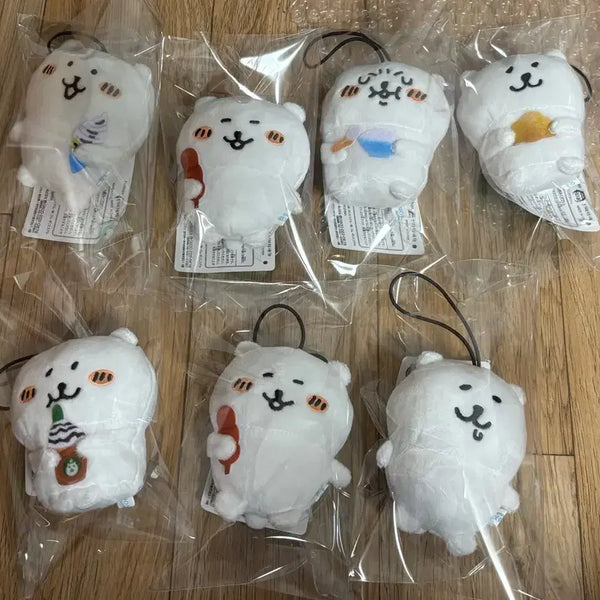 [BUNJANG] Nagano Joke Bear Plush Keychain Chiikawa / 나가노 농담곰 인형 키링 치이카와
