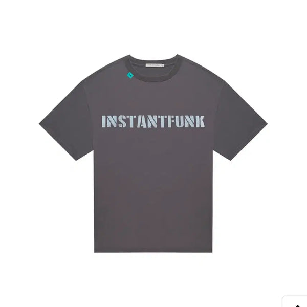 [BUNJANG] Instant Funk Vintage Logo T-Shirt / 인스턴트펑크 빈티지 로고 그레이