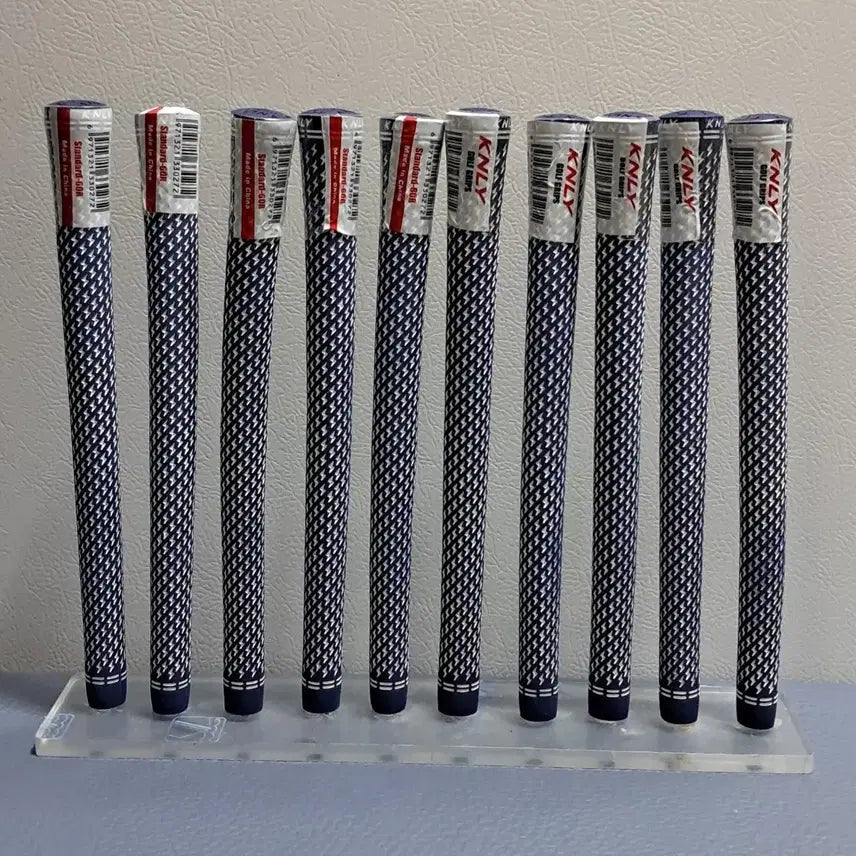 [BUNJANG] KNLY Golf Grip Standard 60R Navy/White - Set of 10 / KNLY 골프 그립 스탠다드 60R 네이비/화이트 10개