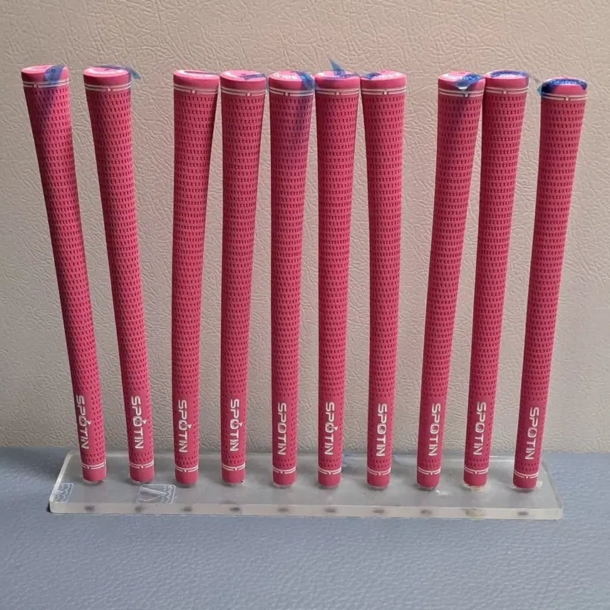 [BUNJANG] Sporting Golf Grips Pink 10pc Set - Women's / 스포틴 골프 그립 핑크 10개 세트. 여성용