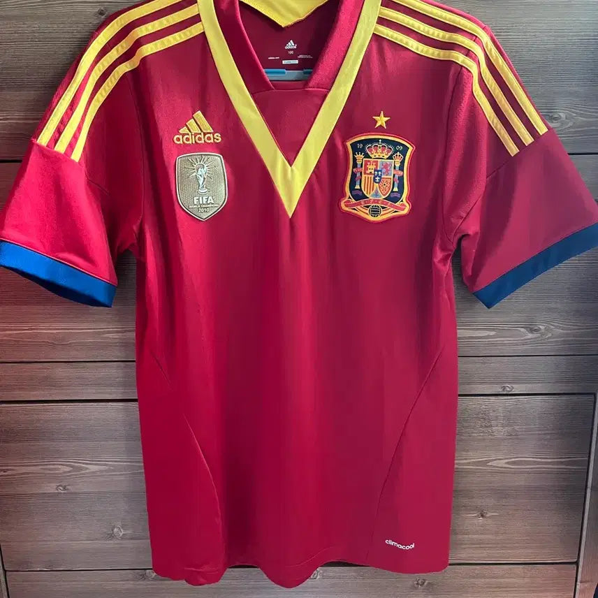 [BUNJANG] Adidas Spain National Football Team 2012-2013 Jersey (L) / 아디다스 스페인 축구국가대표팀 유니폼 2012-2013 (L)