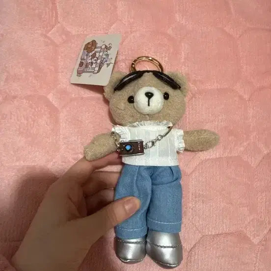 [BUNJANG] Bear Charm Camera Accessory / 곰돌이 키링 카메라 장식