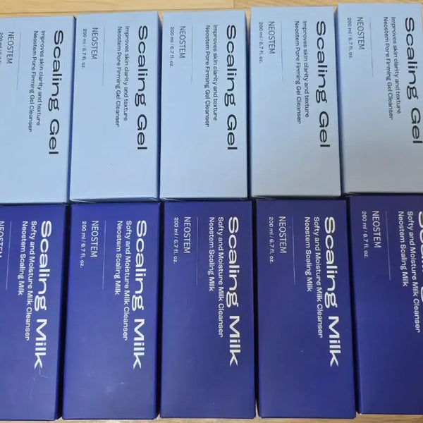 [BUNJANG] R:EU Cosmetics Neostem Scaling Gel & Milk Cleanser Set / 리유코스메틱(네오스템) 화장품 스케일링 밀크 / 스케일링 겔 판매합니다