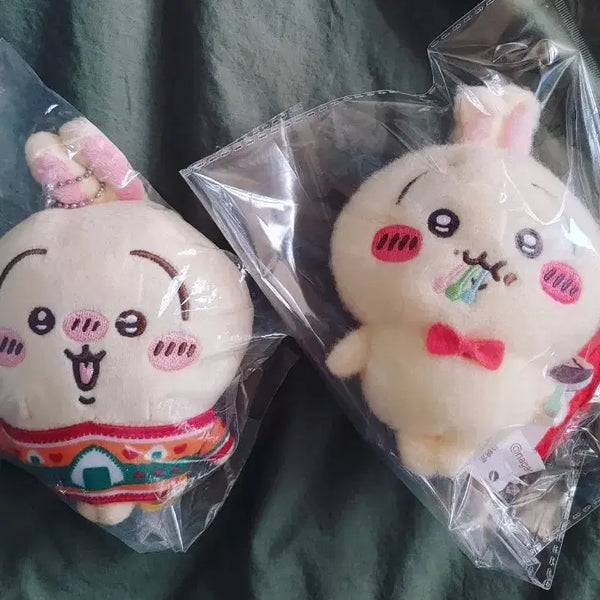 [BUNJANG] Chiikawa Usagi Valentine & Seven Eleven Kuji Mascot Bundle / 치이카와 우사기 발렌타인+세븐일레븐쿠지 마스코트