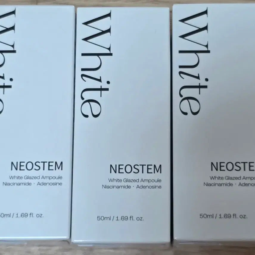 [BUNJANG] Ree Yu Cosmetics NeoStem White Glazed Whitening Ampoule (50ml) / 리유코스메틱(네오스템) 화장품 화이트 글레이즈드(미백앰플) 판매합니다