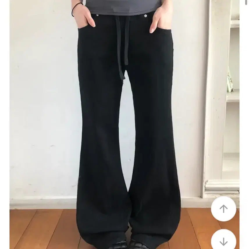 [BUNJANG] Ably Low-Rise Bootcut Jeans L / 에이블리 로우라이즈 부츠컷 L