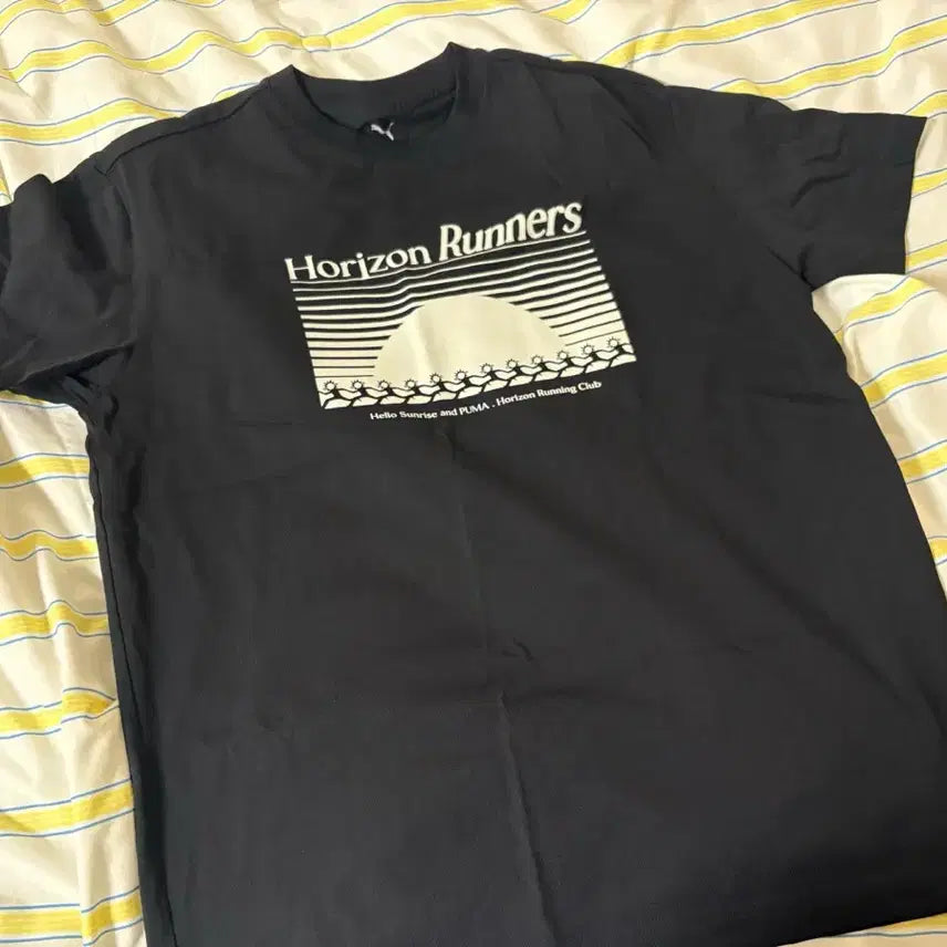 [BUNJANG] Hello Sunrise Puma T-shirt Medium / 헬로선라이즈 푸마 반팔티 M