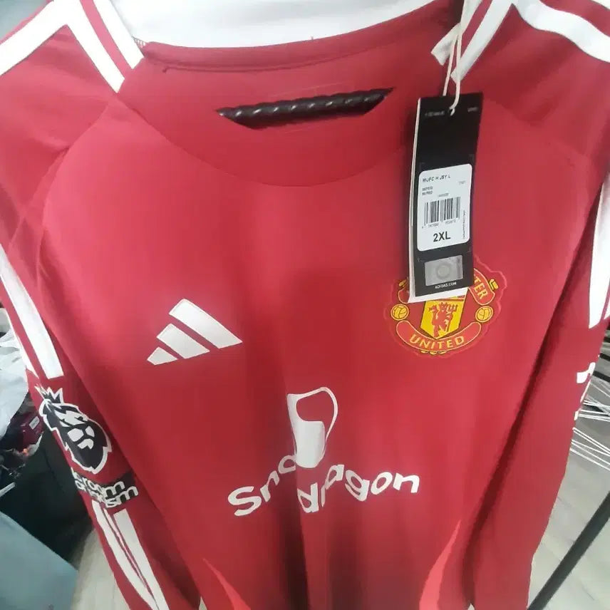 [BUNJANG] Manchester United Garnacho Successor Long-Sleeve Authentic Jersey / 맨유 가르나초 호날두 후계자 긴팔 유니폼 판매합니다