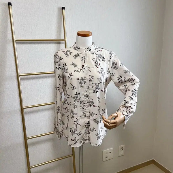 [BUNJANG] Floral Print Blouse / 39000 잔꽃 블라우스