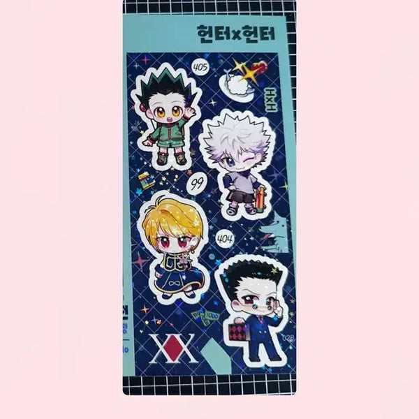 [BUNJANG] Hunter x Hunter & Tokyo Revengers Diary Sticker Set / 애니스티커 / 헌헌 , 도리벤 다이어리 2차굿즈 다꾸
