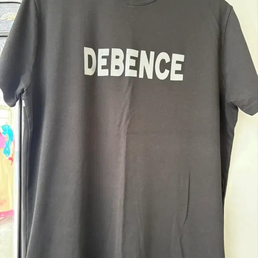 [BUNJANG] DIVANCE Logo Short Sleeve T-Shirt Black / 디벤스 반팔 티셔츠 블랙