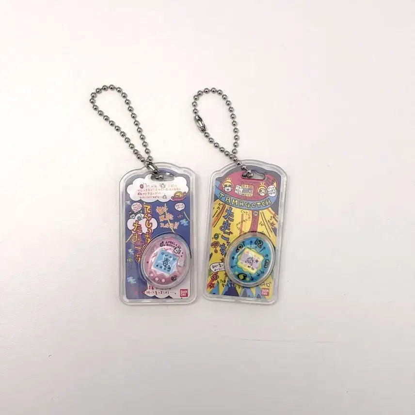 [BUNJANG] Bandai Tamagotchi Miniature Package Keyring Oyajichi Tenshi Bundle Set / (일괄)반다이 다마고치 미니어처 패키지 키링 오야지치 텐시
