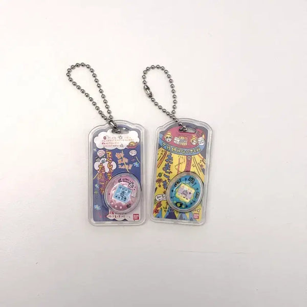 [BUNJANG] Bandai Tamagotchi Miniature Package Keyring Oyajichi Tenshi Bundle Set / (일괄)반다이 다마고치 미니어처 패키지 키링 오야지치 텐시