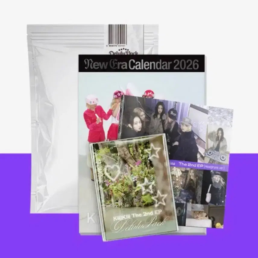 [BUNJANG] Kiki 2nd Album Delulu Pack Bundle Set / 키키 2집 Delulu Pack 50장 일괄 양도 미개봉 앨범 델룰루팩