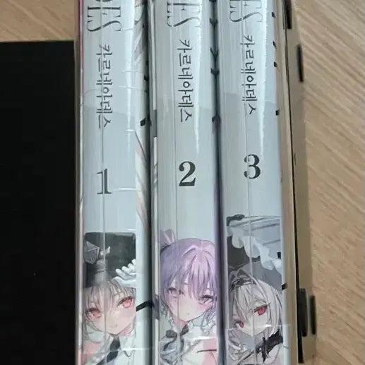[BUNJANG] Karnéades Novel Set (Volumes 1-3, First Edition, Sealed) / 카르네아데스 소설 1,2,3권 초판 미개봉 팜