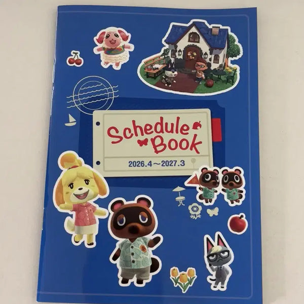 [BUNJANG] Animal Crossing: New Horizons Schedule Book 2026-2027 / 모여봐요 동물의숲 스케줄북 2026.4-2027.3 다이어리