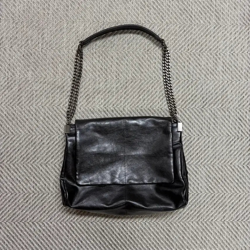 [BUNJANG] ZARA Yun-a Bag Black Quilting Eco-Leather / ZARA 락플립 블랙퀼팅 유나백