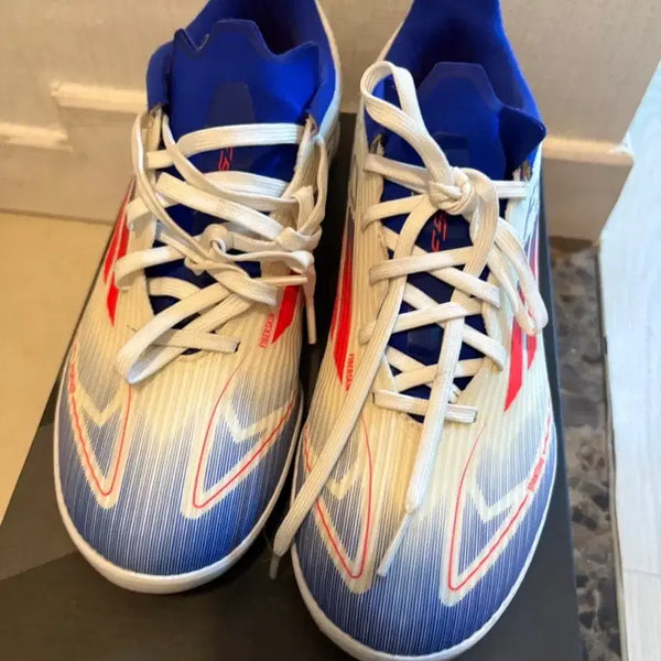 [BUNJANG] Adidas Football Boots White Blue Red / 아디다스 축구화 화이트 블루 레드