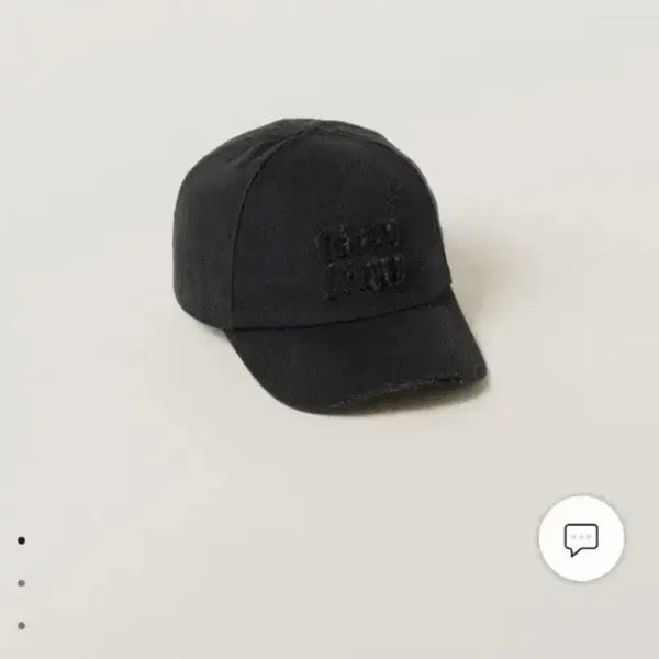[BUNJANG] Miu Miu Denim Logo Wash Baseball Cap / [무료배송] 미우미우 데님 로고 워시 베이스볼 캡 S