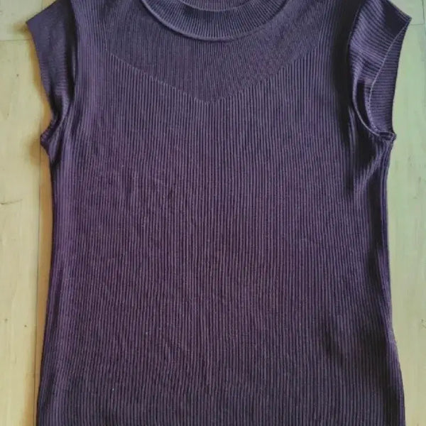 [BUNJANG] SI Ribbed Knit Top / SI  골지 티