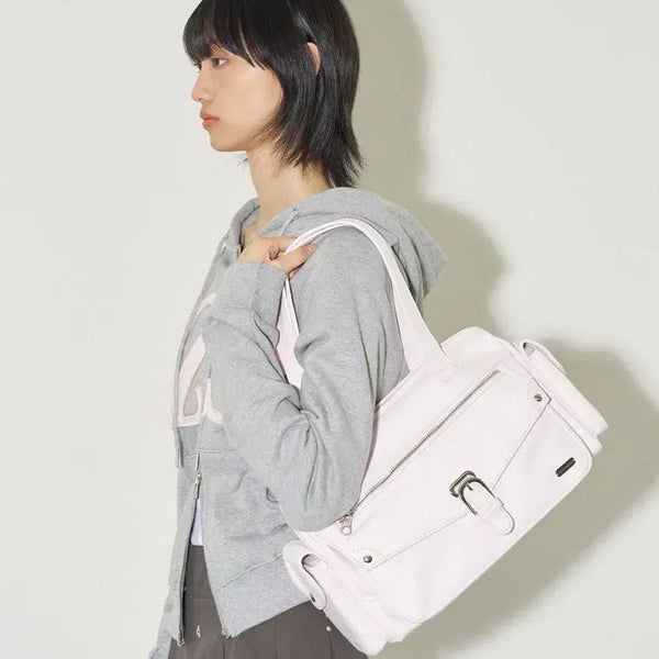 [BUNJANG] Illygo Essential Pocket Bag Pink / 일리고 에센셜 포켓 백 핑크