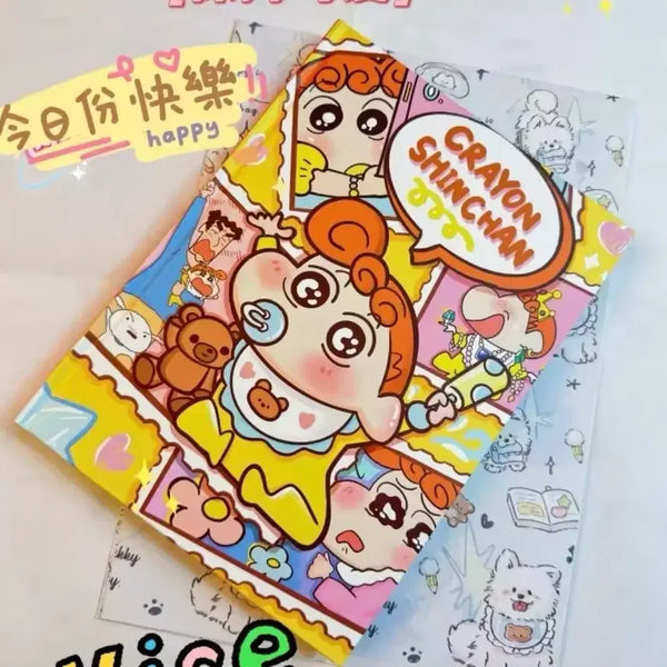 [BUNJANG] Crayon Shin-chan & Shin-chan's Sister Nene Diary Set / 할인) 짱구 짱아 다이어리