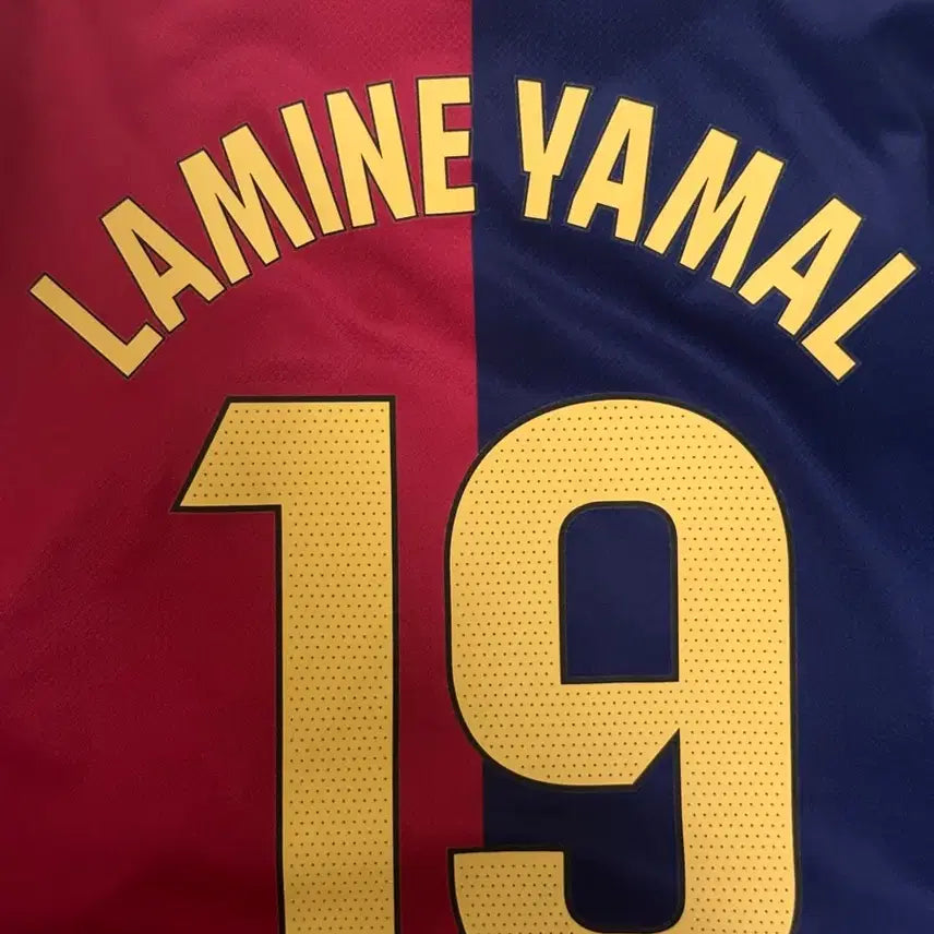 [BUNJANG] Nike Barcelona 24/25 Dri-FIT Stadium Home Jersey 19 Lamine Yamal XXL / 바르셀로나 24/25 드라이핏 스타디움 홈 저지 19번 야말 xxl 판매