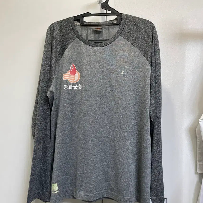 [BUNJANG] Ganghwagun Taekwondo Long Sleeve Raglan Shirt / 강화군청 태권도 롱슬리브