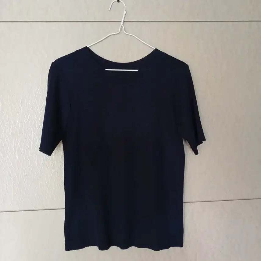 [BUNJANG] Dark Navy Summer Knit / 짙은네이비색상여름니트