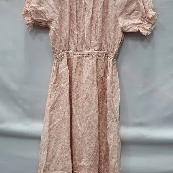 [BUNJANG] Atelier Vanessa Bruno Pink Patterned Maxi Dress / 아떼 바네사브르노 원피스 핑크 패턴 원피스
