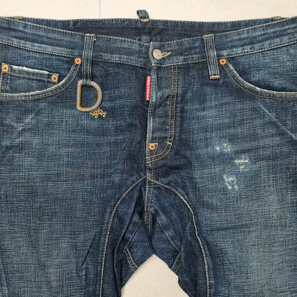 [BUNJANG] Dsquared2 Dsquared D-Ring Biker Jeans Size 52 / 디스퀘어드 D링진 바이커 52사이즈