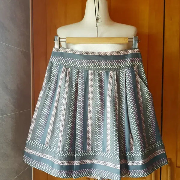[BUNJANG] Marc Jacobs Silk Pleated Flare Skirt / 마크제이콥스 실크 스커트