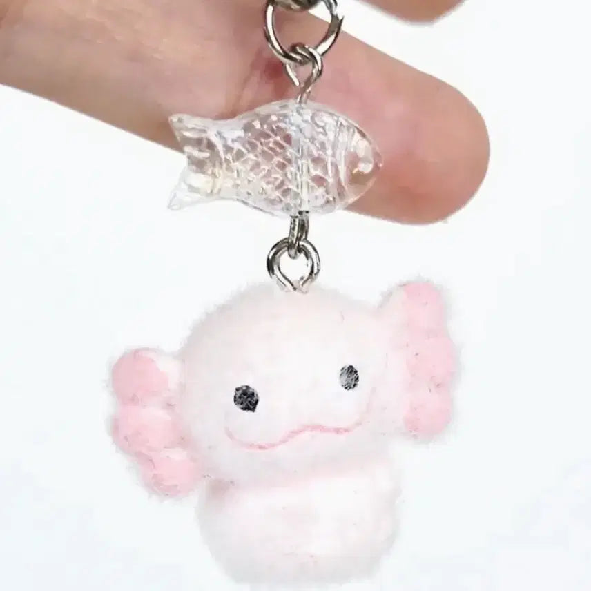 [BUNJANG] Happy Axolotl Charm / 새상품)행복한 우파루파 키링