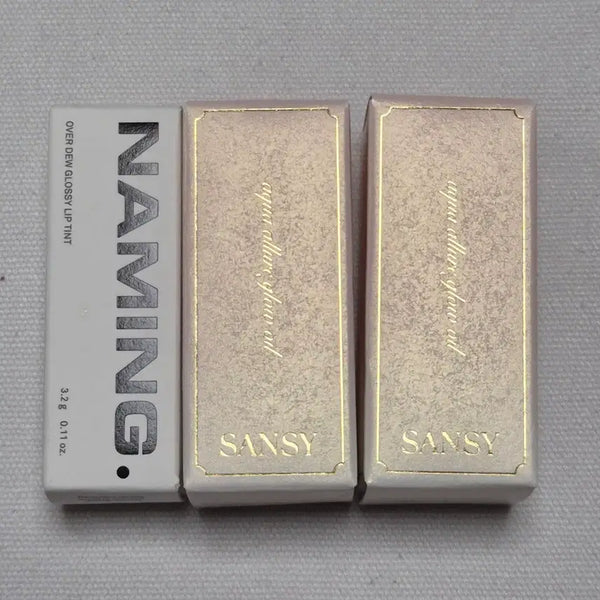 [BUNJANG] Naming Overdue Glossy Lip Tint Bay + Sensy Glow Oil 01, 02 / 네이밍 오버듀 글로시립틴트 베이+센시 글로우오일 01,02