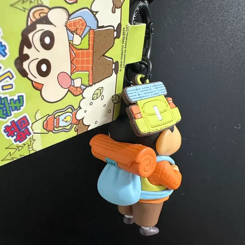 [BUNJANG] Crayon Shin-chan Hiking Mountain Figure Keychain / 짱구 등산 산악 피규어 키링