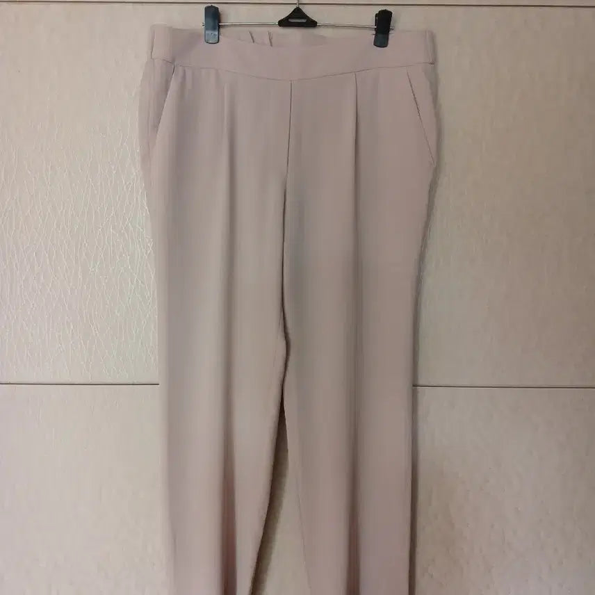 [BUNJANG] Beige Summer Slacks Pants / 베이지색 여름 슬랙스 바지