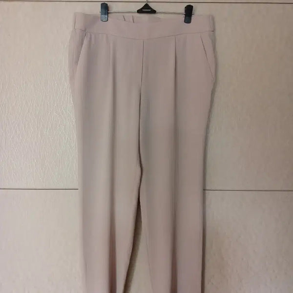 [BUNJANG] Beige Summer Slacks Pants / 베이지색 여름 슬랙스 바지