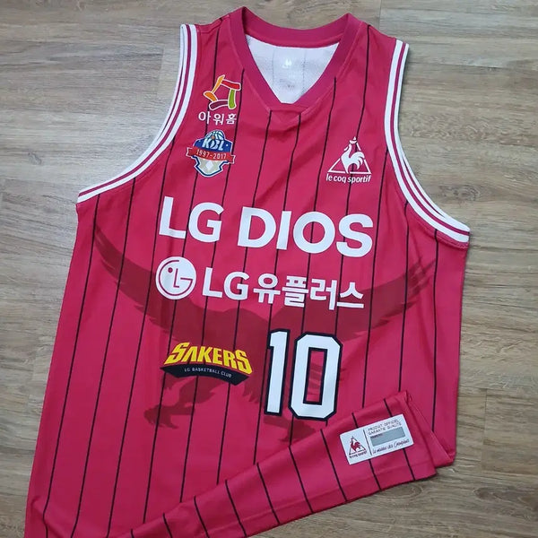 [BUNJANG] KBL Le Coq Sportif Park Rae-hoon Basketball Jersey / KBL 르꼬끄 박래훈 유니폼 농구 상태좋음 져지 민소매
