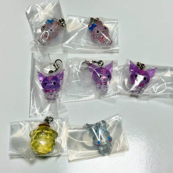 [BUNJANG] Sanrio Crystal Charm My Melody, Kuromi, Pompurin, Cinnamoroll / 산리오 크리스탈 메지루시 마이멜로디, 쿠로미, 폼폼푸린, 시나모롤