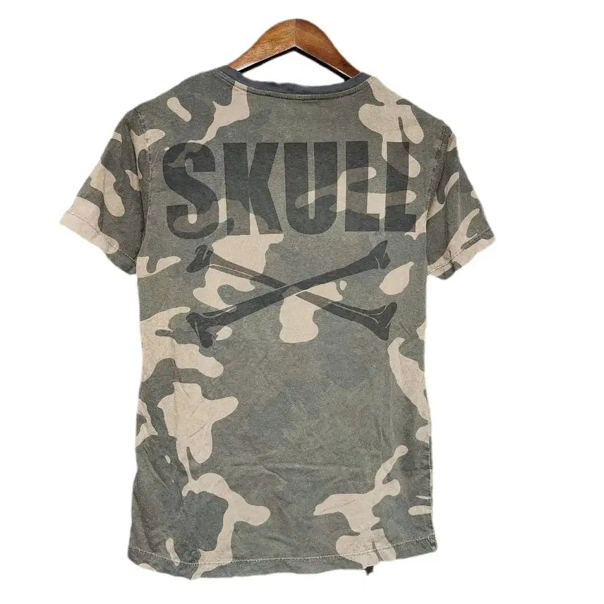 [BUNJANG] HYDROGEN ITALY Camo Skull T-Shirt / HYDROGEN ITALY Camo Skull 반팔티