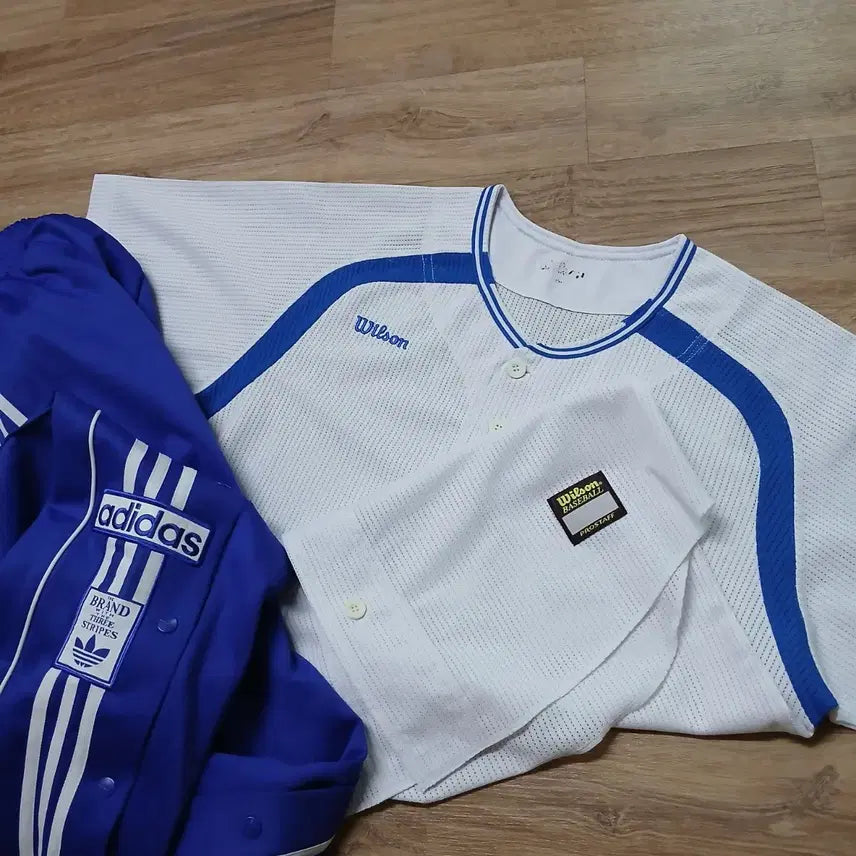 [BUNJANG] Wilson Baseball Short Sleeve Uniform Jersey / Wilson 윌슨 야구 반팔 유니폼 져지 베이스볼