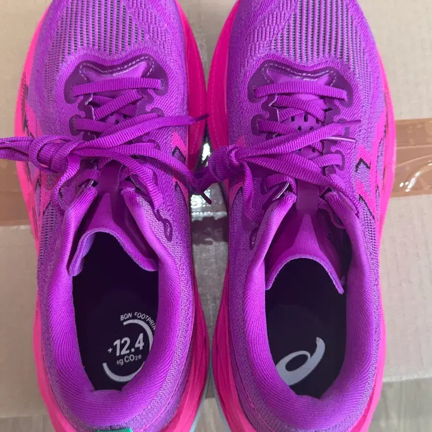 [BUNJANG] Asics Superblast 2 Magenta Running Shoes / 아식스 슈퍼블라스트2 마젠타 252.5