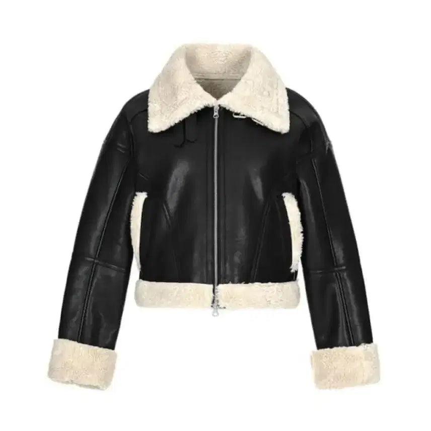 [BUNJANG] Pale Jade Suede Jacket / 페일제이드 무스탕 자켓