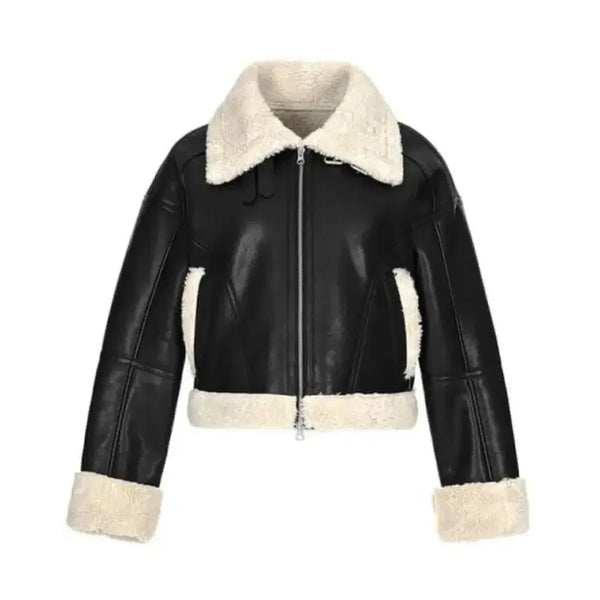 [BUNJANG] Pale Jade Suede Jacket / 페일제이드 무스탕 자켓