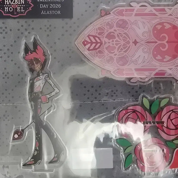 [BUNJANG] Hazbin Hotel Alastor Acrylic Stand / 해즈빈 호텔 발렌타인 알래스터  아크릴 스탠드