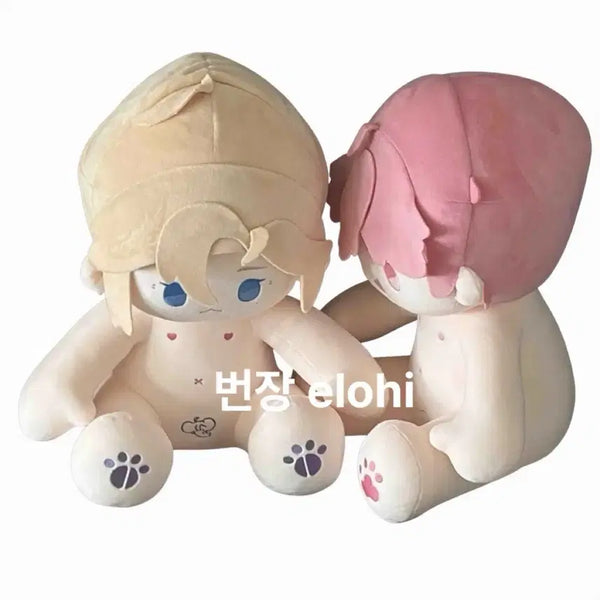 [BUNJANG] PLAVE Noah & Bambi 40cm Plush Dolls Bundle Set / 플레이브 40cm 비공굿 비공식 인형 포옹노아 포옹밤비 쁜라
