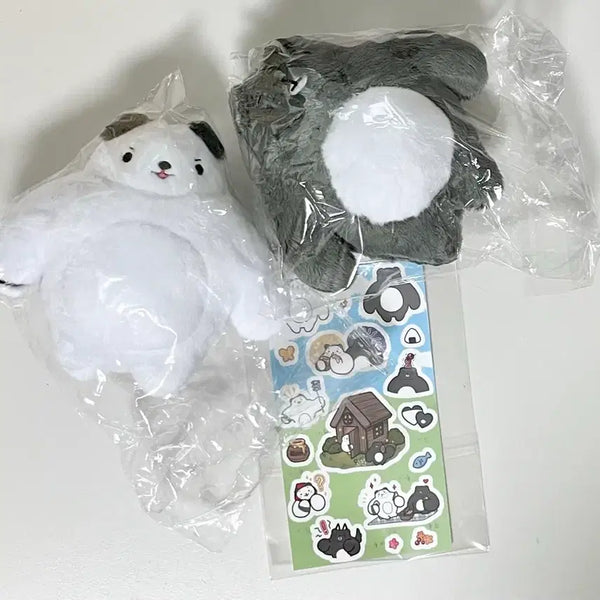 [BUNJANG] Slam Dunk Unofficial Character Plush Set (Jung Dae-man, Lee Myung-heon) / 슬램덩크 우명 비공식 솜인형 세트 정우성 이명헌